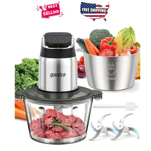 Food processor cup dual bowl - processor,