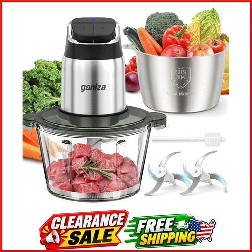 Food processor with - food, dual